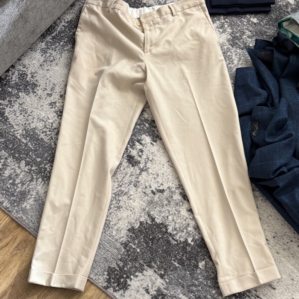 Zara Men's Beige Chinos